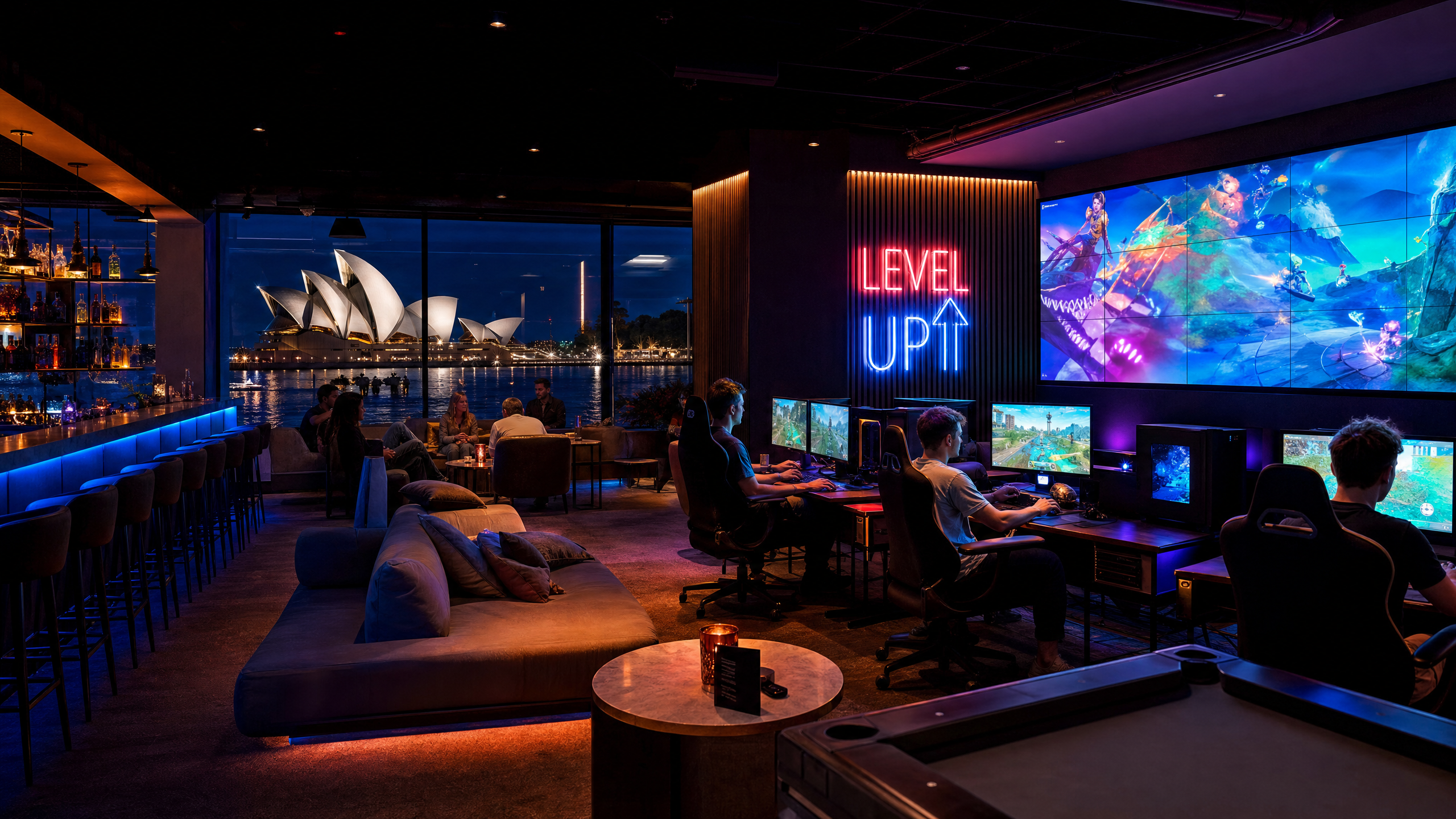SpawnNetwork gaming lounge Australia